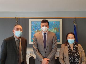 Ο Δήμος Σύρου - Ερμούπολης για τη συνάντηση Ν. Λειβαδάρα με τον Β. Κικίλια