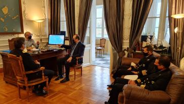 Συνάντηση Γ.Γ. Αιγαίου και Νησιωτικής Πολιτικής με τον Αντιπεριφερειάρχη Κυκλάδων