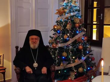 Ελπιδοφόρο μήνυμα Χριστουγέννων από τον Σεβασμιώτατο Μητροπολίτη Σύρου 
