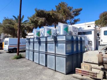 Στη Σύρο τα συστήματα βυθιζόμενων κάδων 