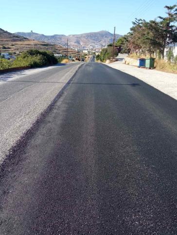 Ευχαριστήριο της Κοινότητας Μάννα για την ασφαλτόστρωση από την ΠΝΑι