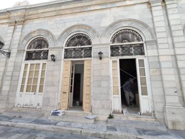 Εργασίες στη Φιλαρμονική Ερμούπολης 