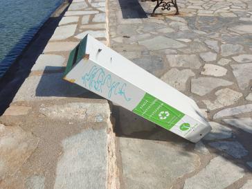 Φθορές στο παραλιακό τμήμα του Γαλησσά 