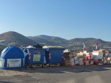 “Πονοκέφαλος” τα παράπονα για την αποκομιδή της ανακύκλωσης 