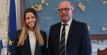 Στον Γ. Λεονταρίτη η νέα Ειδική Γραμματέας της Αποκεντρωμένης Διοίκησης Αιγαίου