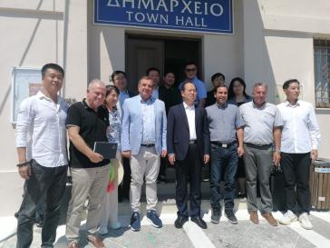 Μνημόνιο δημιουργίας σχέσεων φιλικών ανταλλαγών μεταξύ Δήμου Θήρας  και της πόλης Τσεντσόου της Λαϊκής Δημοκρατίας της Κίνας