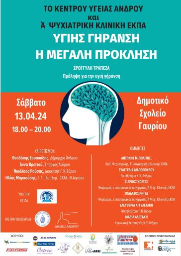 Άνδρος: Με επιτυχία η διεξαγωγή των δράσεων για την υγιή γήρανση