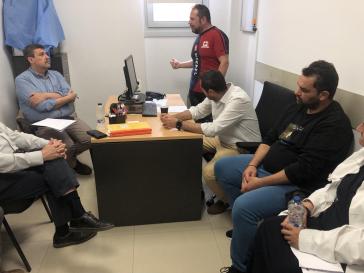 Ολοκληρώθηκε η επίσκεψη Ανδρέα Ξανθού και Νίκου Συρμαλένιου στη Σαντορίνη