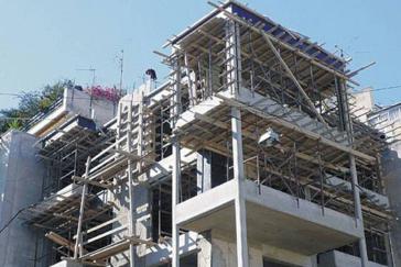 Οικοδομική δραστηριότητα: Αύξηση 13,1 τον Μάρτιο