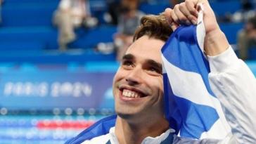 Απόστολος Χρήστου: Aργυρός Ολυμπιονίκης o 27χρονος στην κολύμβηση