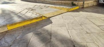 “Φως” στις πλακόστρωτες ράμπες ΑΜΕΑ 