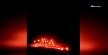 Αναπαράσταση της έκρηξης του ηφαιστείου της Σαντορίνης