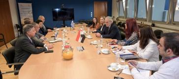 Θαλάσσιος τουρισμός και κρουαζιέρα στο επίκεντρο της συνάντησης Στυλιανίδη με τον κυβερνήτη του Νότιου Σινά