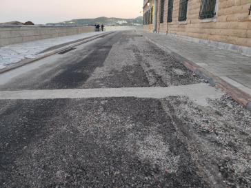 “Ανώμαλος” δρόμος η Ακτή Καταδρομικού Έλλη 