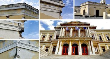 Άρχισε το έργο των όψεων από τους πυργίσκους 