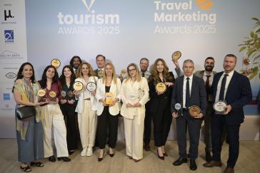 Ο Όμιλος Attica διακρίθηκε με 21 βραβεία στα Tourism & Travel Marketing Awards 2025