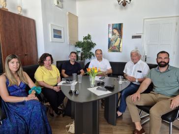 Συνάντηση δημάρχου Πάρου με στελέχη της Ε.Π.Α.Ψ.Υ.