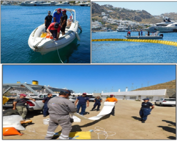 Λιμενικό Ταμείο Μυκόνου: Δράση για την αντιμετώπιση κρουσμάτων θαλάσσιας ρύπανσης