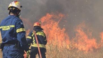 Πυροσβεστική: Πυρκαγιά σε δασική έκταση στον Άγιο Στέφανο Αττικής