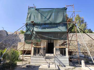 Σε στάδιο αναστύλωσης τα δύο πρώτα ταφικά μνημεία 