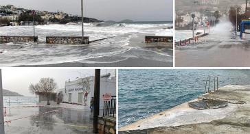 Αγώνας δρόμου για αποκαταστάσεις στα παραλιακά μέτωπα της Σύρου 