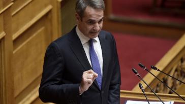 Μητσοτάκης στη Βουλή: Η παρουσία μας στην Κύπρο είναι αμυντική και ειρηνική 