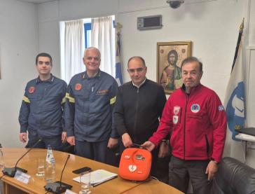 Στον Δήμο Πάρου ο νέος διοικητής της Περιφερειακής Πυροσβεστικής Διοίκησης Ν. Αιγαίου