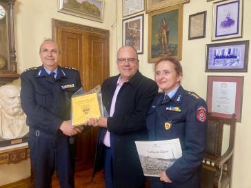 Συνάντηση δημάρχου Σύρου – Ερμούπολης με την ηγεσία της Πυροσβεστικής Υπηρεσίας