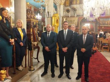 Ο Φ. Φόρτωμας σε νησιά των Κυκλάδων 