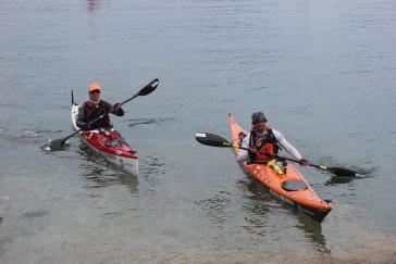 Συγκινητική υποδοχή των δύο γενναίων κωπηλατών
