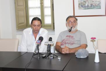 Συνέντευξη τύπου Θάνου Μικρούτσικου - Γιάννη Κότσιρα