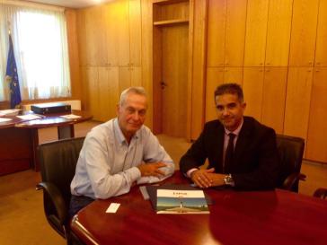 Συνάντηση του Δημάρχου Σύρου - Ερμούπολης με τον Υφυπουργό Υποδομών και Μεταφορών