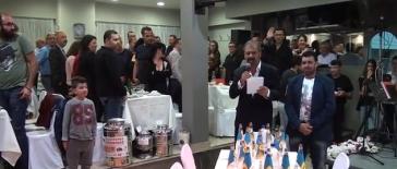 Τηλεοπτικές παρουσίες στην 4η Τσιπουροφιέστα στον Γαλησσά