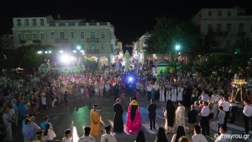 Λαμπρός εορτασμός της Μεταμορφώσεως του Σωτήρος στην Ερμούπολη