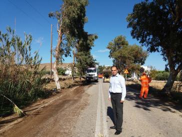 Άρση επικινδυνότητας του επαρχιακού οδικού δικτύου Πάρου