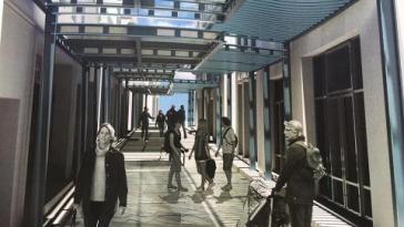 Πρόσκληση για κατάθεση παρατηρήσεων για τα στέγαστρα της οδού Χίου