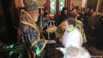 Χειροτονία διακόνου στον Ι. Ναό Τριών Ιεραρχών στην Ερμούπολη