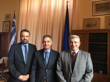 Συνάντηση Δημάρχου Σύρου - Ερμούπολης με στελέχη της ONEX S.A.