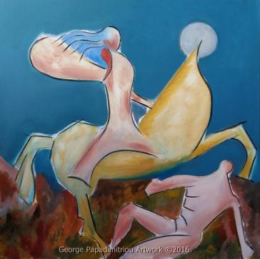 Έκθεση ζωγραφικής του Γιώργου Παπαδημητρίου στη Σύρο