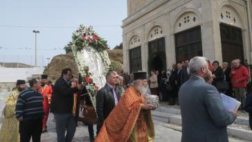 Η εορτή της ψηλαφήσεως του Θωμά στο Βροντάδο της Ερμούπολης