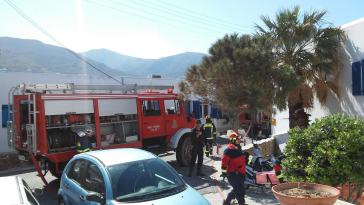 Ενημέρωση από το Δήμο Πάρου και το Πυροσβεστικό κλιμάκιο Πάρου