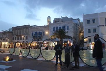 Παράδοση του γλυπτού που διεύρυνε τους "Ορίζοντες" της Σύρου