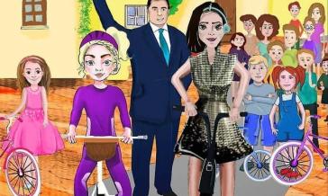 "Η Φτερωτή ποδηλατούλα" στη Μύκονο