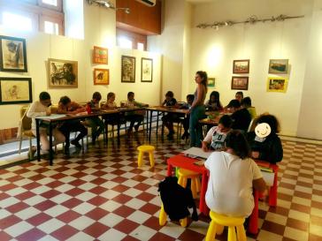 Οι μικροί καλλιτέχνες της Σύρου παρουσιάζουν τα έργα τους