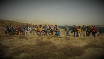 Μία μεγάλη παρέα με μεγάλο ενθουσιασμό 