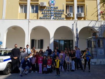 Επίσκεψη των Κατηχητικών Σχολείων στην Αστυνομική Διεύθυνση Κυκλάδων