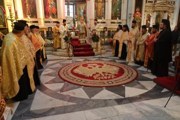 Η υποδοχή του νέου έτους στον Καθεδρικό Ναό Αγίου Νικολάου