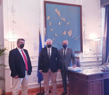  Ο Γενικός Γραμματέας του Υπουργείου Δικαιοσύνης στον Αντιπεριφερειάρχη Κυκλάδων