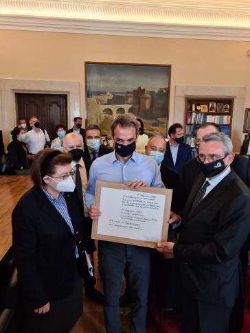 Εξαγγελία αποκατάστασης Εθνικού Θεάτρου Ρόδου από τον πρωθυπουργό