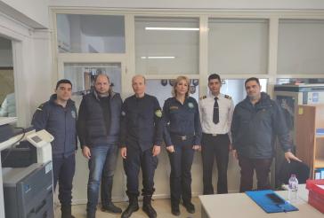 Επίσκεψη της Πανελλήνιας Ομοσπονδίας Λιμενικών στο Λιμεναρχείο Πάρου